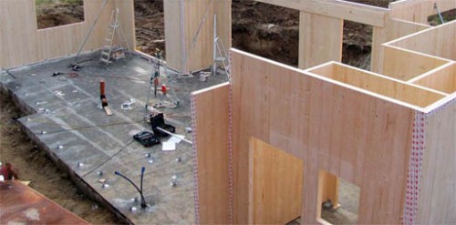 DEKPANEL D – masivní dřevěný panel pro nosné konstrukce stěn