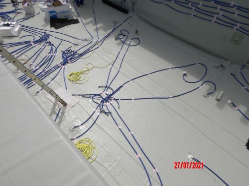 Realizace hydroizolačního systému DUALDEK na suterénu trafostanice