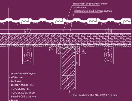 NAPOJENÍ STĚN A PŘÍČEK NA TOPDEK Z POHLEDU STAVEBNÍ AKUSTIKY