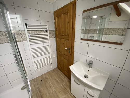 Koupelna v půdní vestavbě