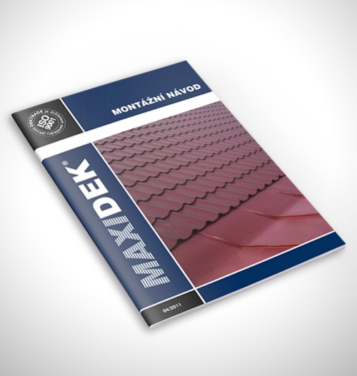 Montážní návod MAXIDEK - velkoformátová střešní krytina