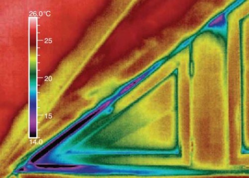 HLEDÁNÍ PŘÍČIN NEDOSTATEČNÉ VZDUCHOTĚSNOSTI STŘECHY RODINNÉHO DOMU V LIBERCI