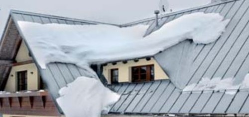 SNÍH KONTRA STAVBA 2