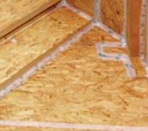 VZDUCHOTĚSNICÍ VRSTVA Z OSB DESEK