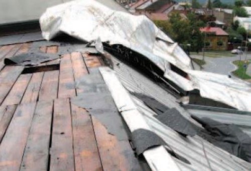 STABILIZACE KRYTINY NA DŘEVĚNÉM BEDNĚNÍ S VĚTRANOU VZDUCHOVOU VRSTVOU