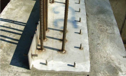 POVLAKOVÁ HYDROIZOLACE V MÍSTĚ PROSTUPU OCELOVÉ VÝZTUŽE