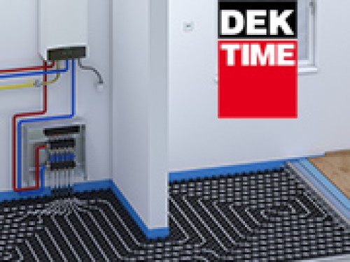 Skladby podlah s teplovodním vytápěním